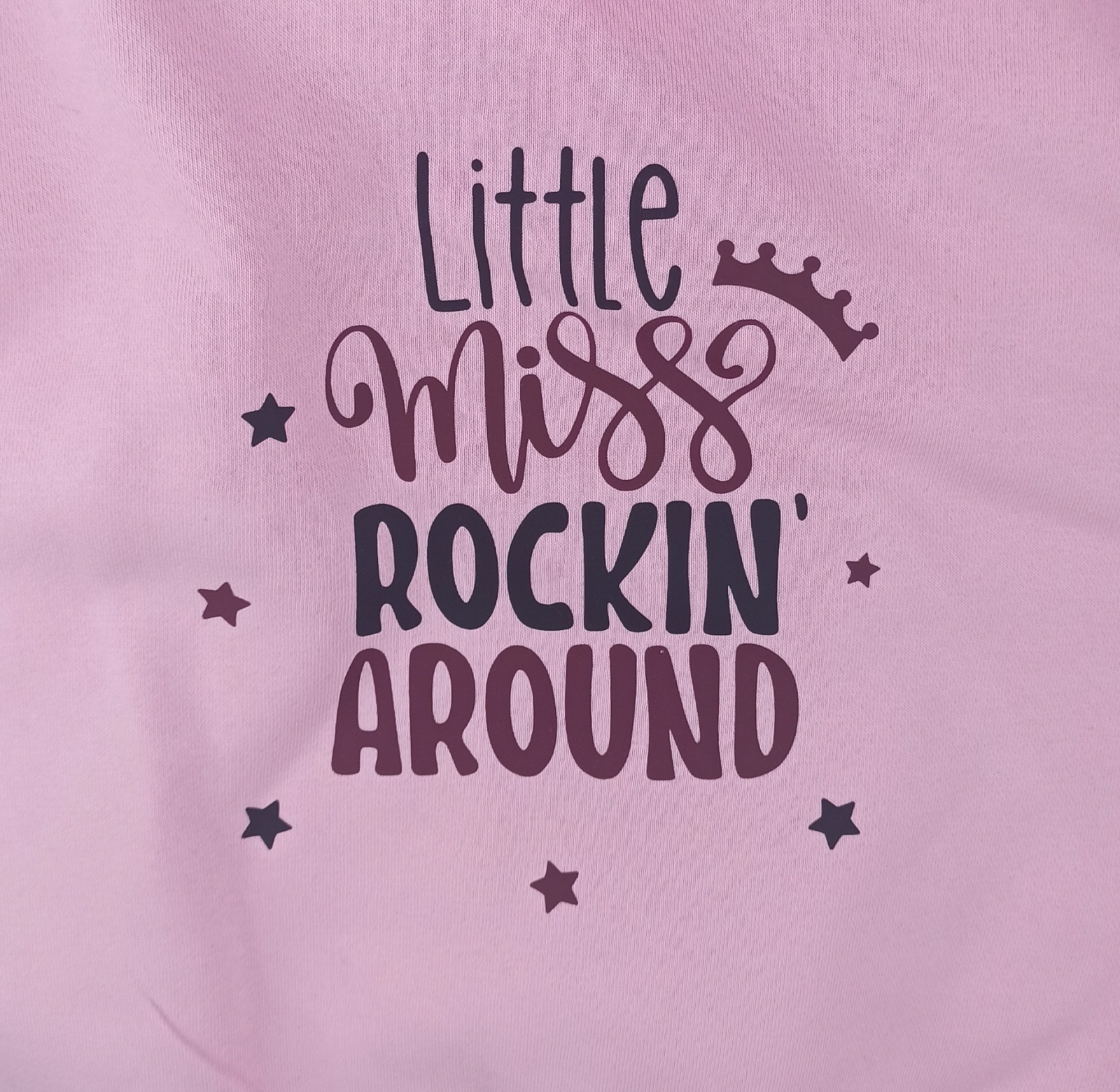 Sofortkauf bedruckter Hoodie in rosa für Mädchen Little Miss Gr 116 4