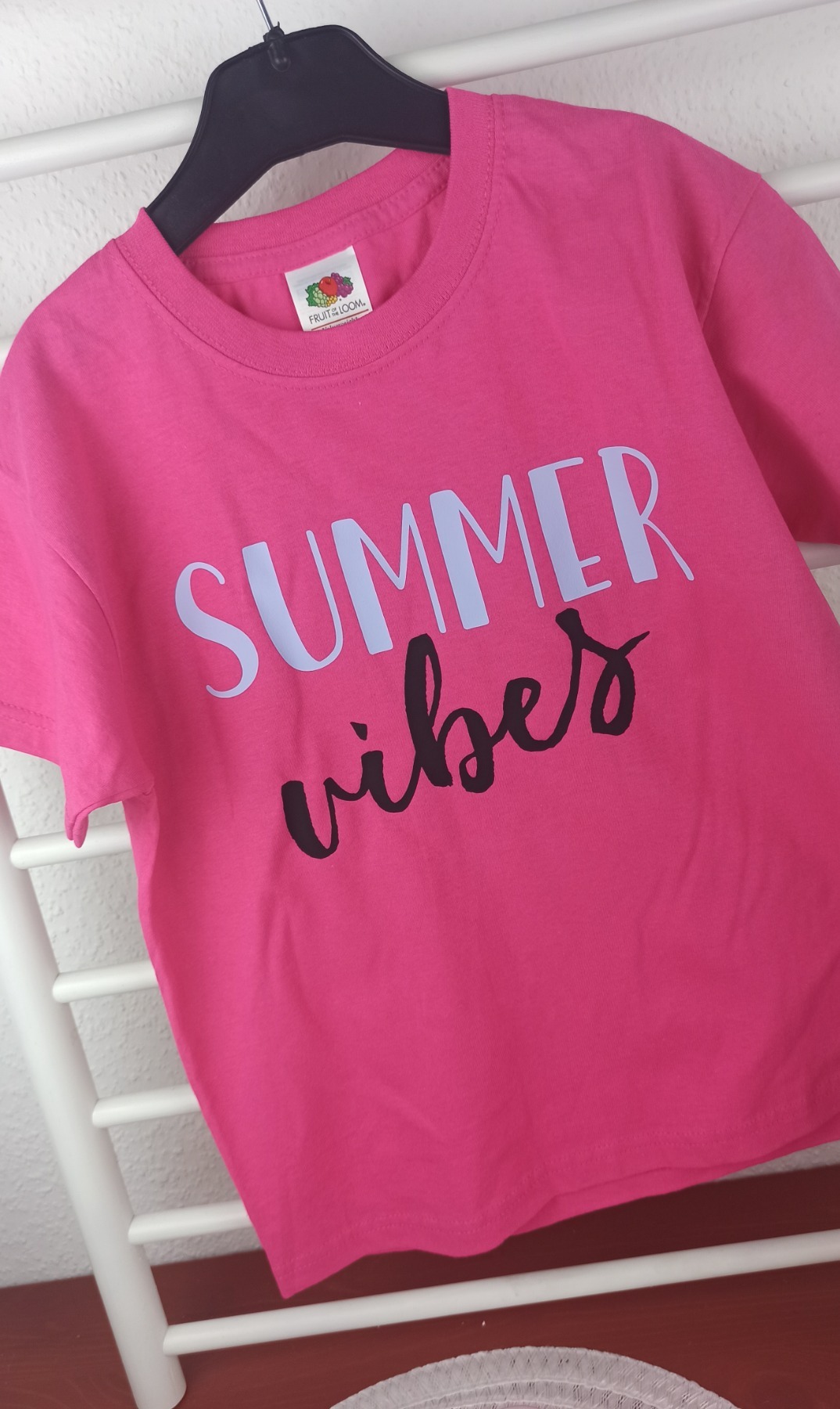Sofortkauf bedrucktes T-Shirt für Jungs &amp; Mädchen Summer Vibes Gr 116 2