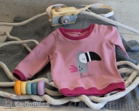 Sofortkauf Handmade Pullover für Mädchen Tukano Gr. 62 von Villa Knuddelbunt 2