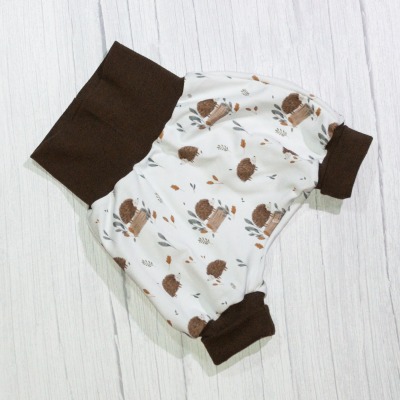 Sofortkauf Handmade Hose Mini-Igel Gr 44 Knopflöchle - selbst genähte Hose für Babys