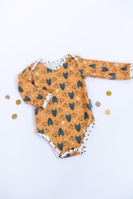 Sofortkauf Handmade Body Fledermaus Gr 62 von aprilkleid - Body für Babys