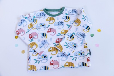 Sofortkauf Handmade Oversize Pulli Gr 86/92 von aprilkleid - Pullover für Kinder