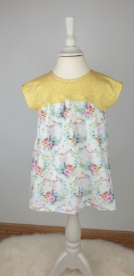 Sofortkauf Handmade Kleid Gr 86 von Kleine Wunder - Kleid für Kinder