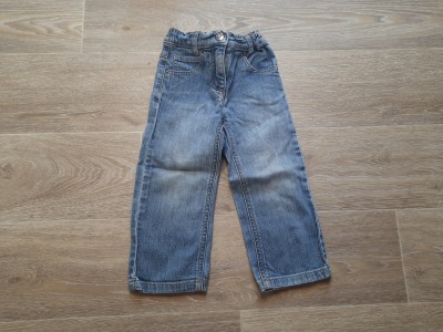 helle Jeanshose mit verstellbarem Bauchbund Gr. 92 ESPRIT - Hose blau für Kinder