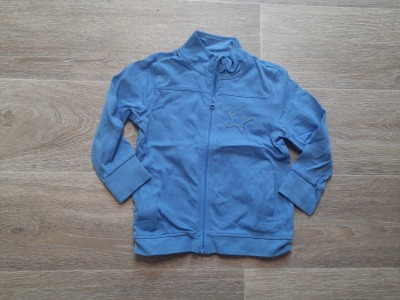 Sweatshirt Jacke Gr. 86/92 Tchibo - Sweatshirt blau für Kinder