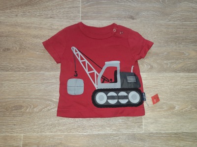 Second Hand T-Shirt Gr. 56/62 JAKO-O - T-Shirt rot für Kinder