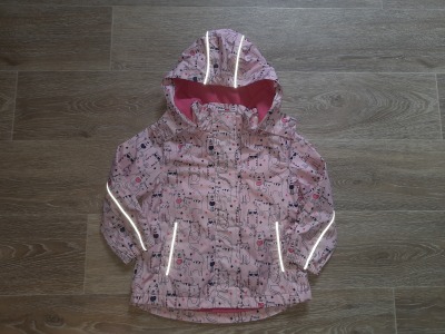 Second Hand Jacke mit abnehmbarer Kapuze Gr. 104 Topolino - Jacke rosa für Kinder
