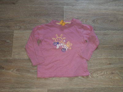 Second Hand Langarmshirt Gr. 86/92 Papagino - Langarmshirt rosa für Kinder