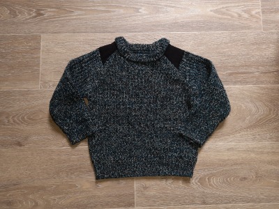 Second Hand Pullover Gr. 98 Rebel - Pullover grün für Kinder