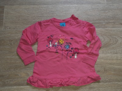 Second Hand Pullover Gr. 98/104 papagino - pinker Pullover für Kinder