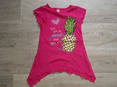 Second Hand T-Shirt Gr. 98 dopodopo - T-Shirt pink für Kinder