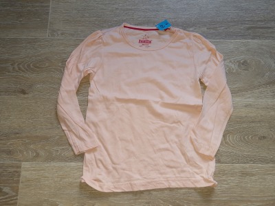 Second Hand Langarmshirt Gr. 98/104 luilu - Langarmshirt rosa für Kinder