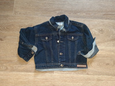 Second Hand Jeansjacke Gr. 74 C&amp;A - Jacke blau für Kinder