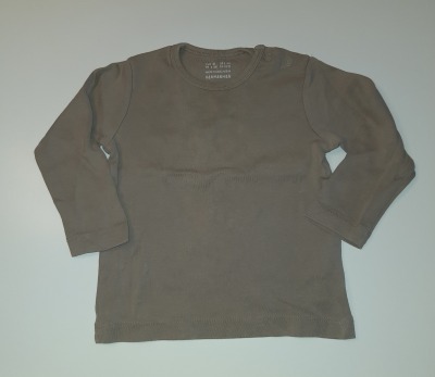 Second Hand Langarmshirt Gr. 80 H&amp;M - grünes Langarmshirt für Kinder