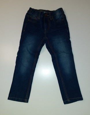 Second Hand Jeanshose mit verstellbaren Bündchen Gr. 104 Kiki&amp;Koko - blaue Hose für Kinder