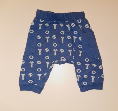 Second Hand Pumphose Gr. 62 bellybutton - Hose blau für Kinder