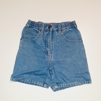 Second Hand kurze Jeans Hose Gr. 134 C&amp;A - Hose in blau für Kinder