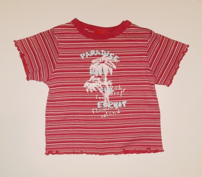Second Hand T-Shirt Gr. 68 ESPRIT - pinkes Shirt für Kinder