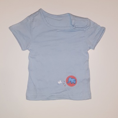 Second Hand T-Shirt Gr. 62/68 TCM - blaues Shirt für Kinder