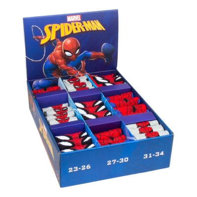 Spiderman Socken Gr 23-30 - Socken für Kinder