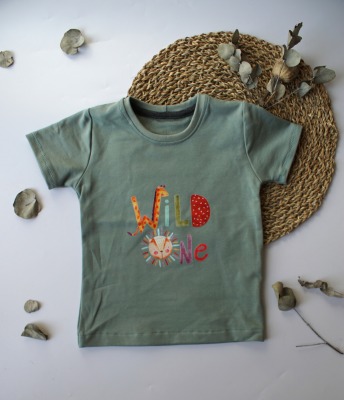 Sofortkauf Handmade T-Shirt WildOne Gr. 92 von kate.m Design - Handmade T-Shirt für Kinder
