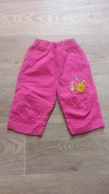 Hose Gr. 62 Winnie Pooh - rosa Hose für Babys