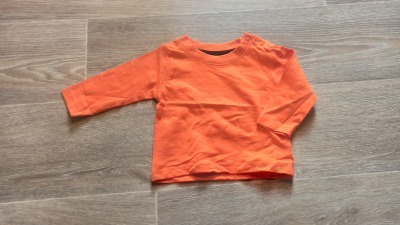 Langarmshirt Gr. 62 PRIMARK - orangenes Langarmshirt für Babys