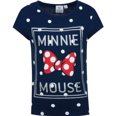 Minnie Maus T-Shirt Gr. 98-128 - T-Shirt für Kinder