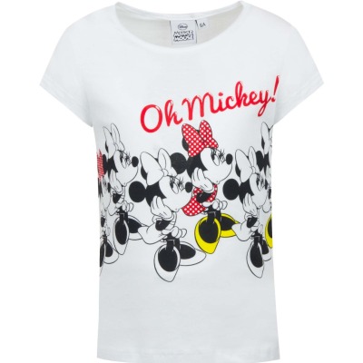 Minnie Maus T-Shirt Gr. 98-128 - T-Shirt für Kinder