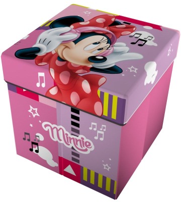 Minnie Maus Hocker & Aufbewahrungsbox - Aufbewahrungsbox für Kinderspielzeug