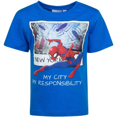 Spiderman T-Shirt Gr. 98 - T-Shirt für Kinder