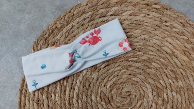 Kauf auf Bestellung Handmade Haarband Meer KU34- 61 von Johannas Nähkästchen - von Hand genähtes