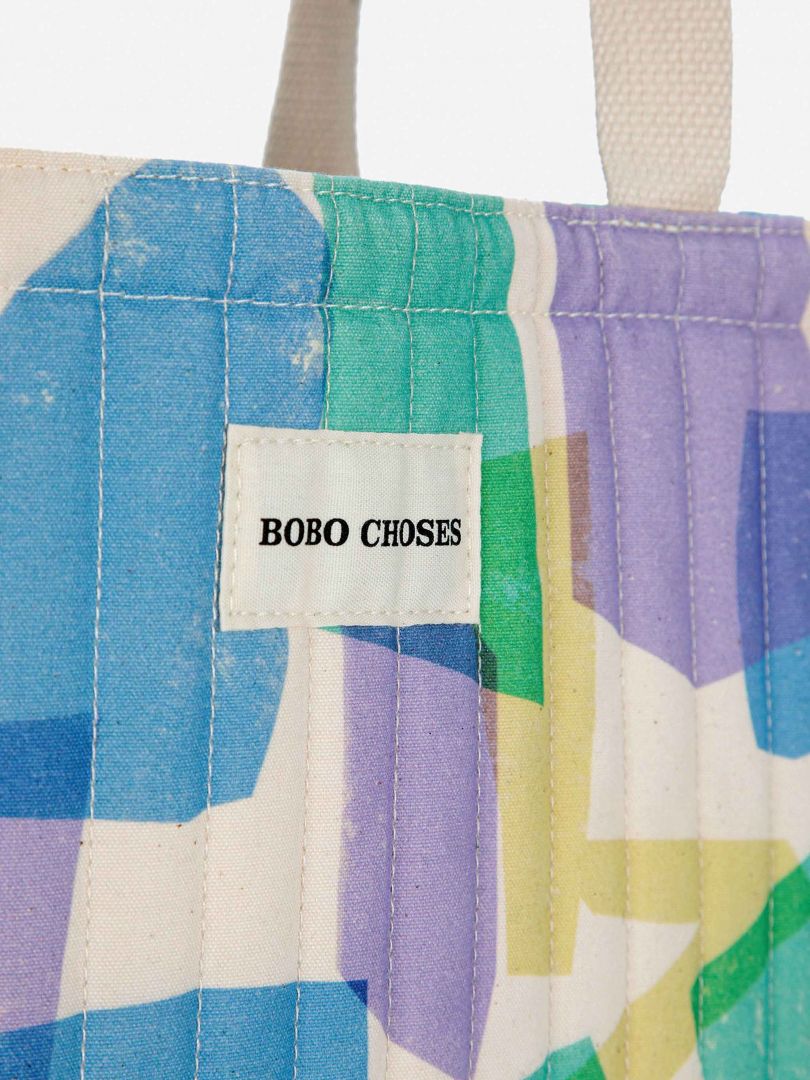 Bobo Choses - Multicolor Padded Cotten Bag 3