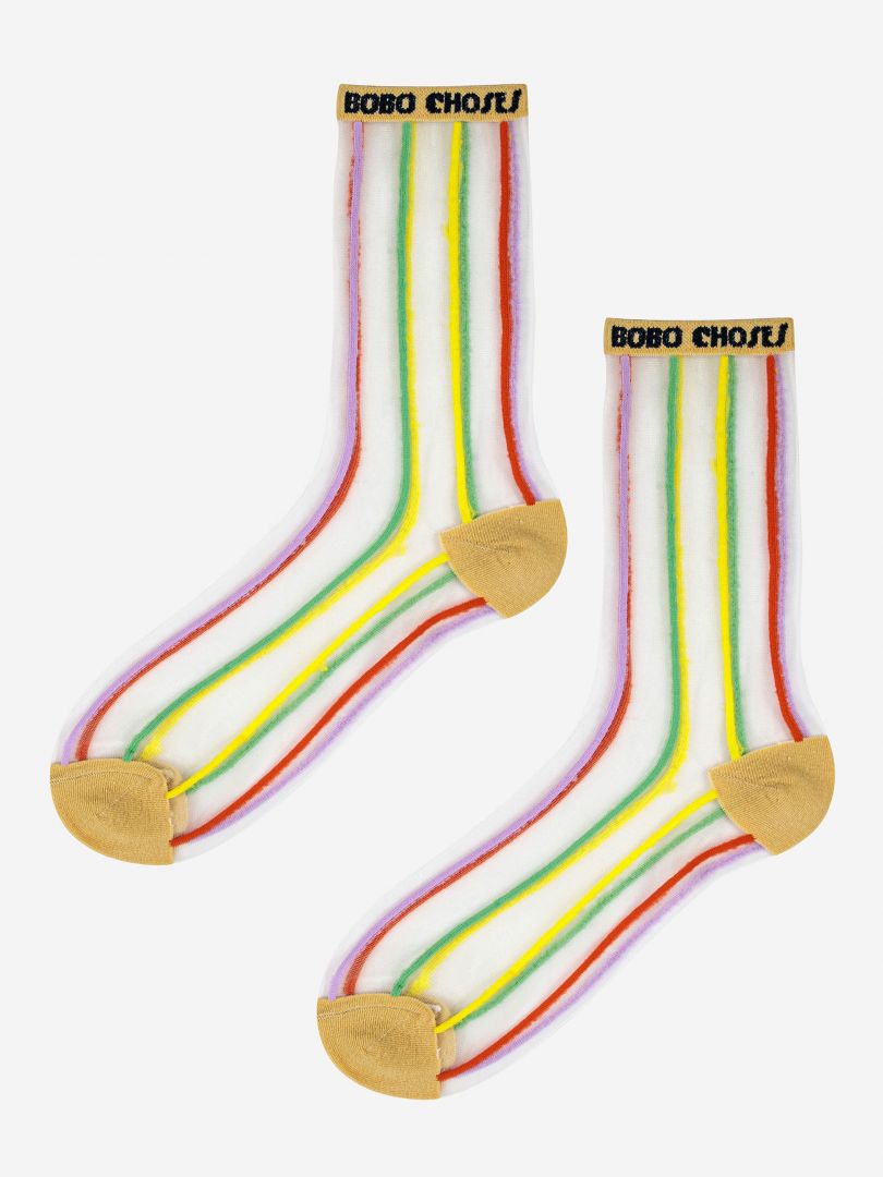 Bobo Choses - Transparent Short Socks Pack 5
