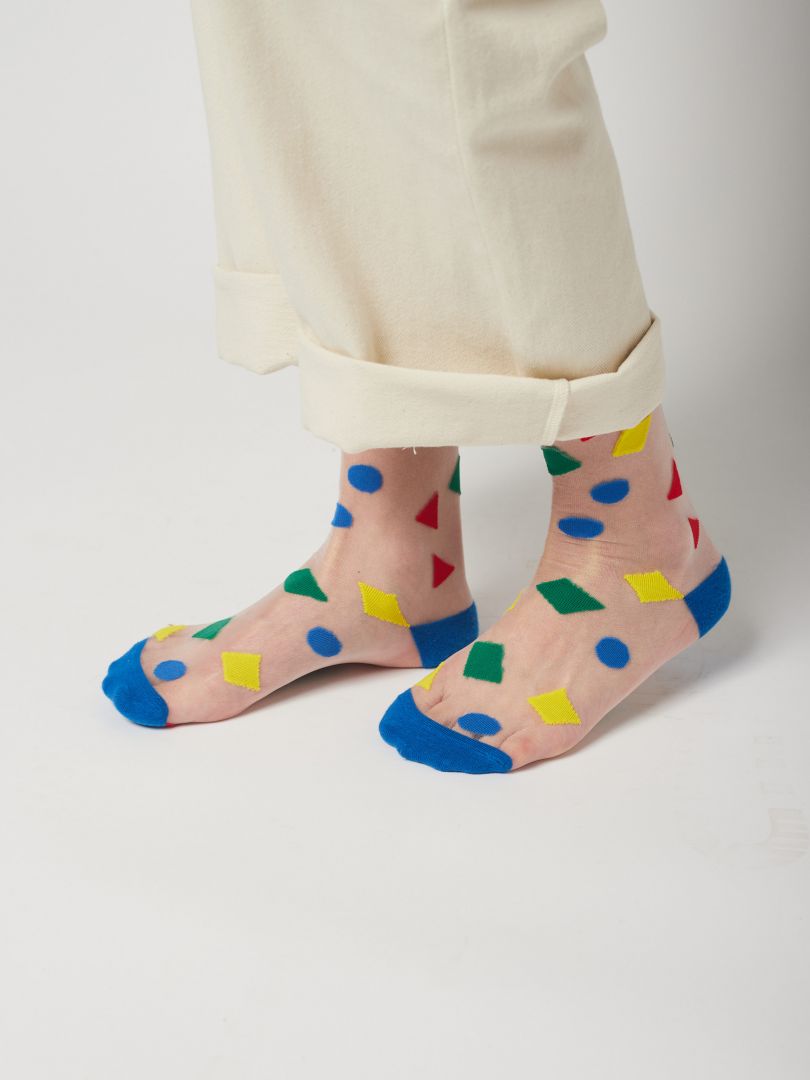 Bobo Choses - Transparent Short Socks Pack 3