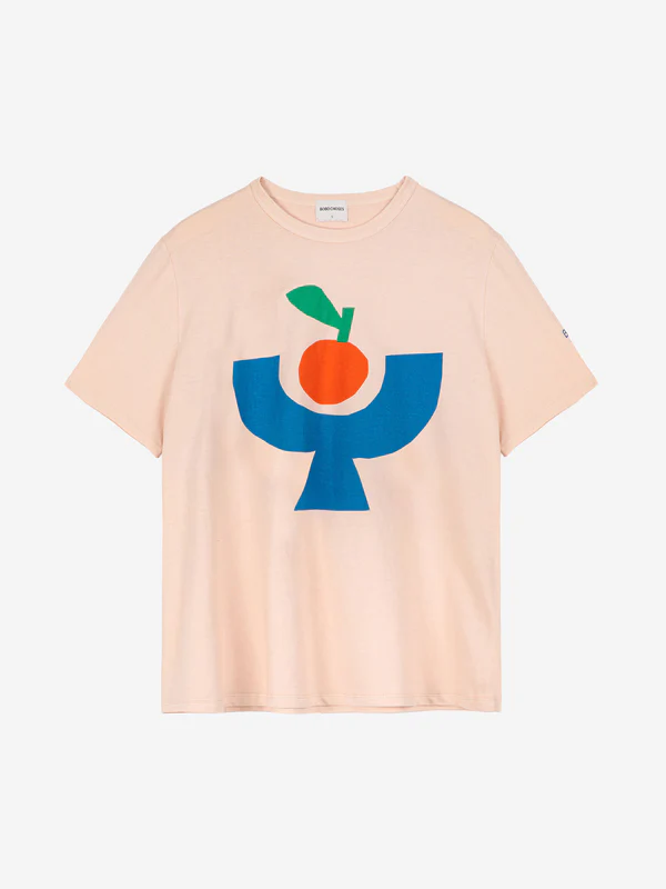 Bobo Choses - TOMATO PLATE T-SHIRT - Peach 6