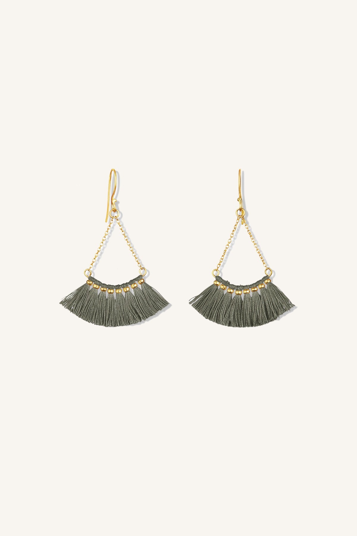 by-bar - pd romee earring - antracite