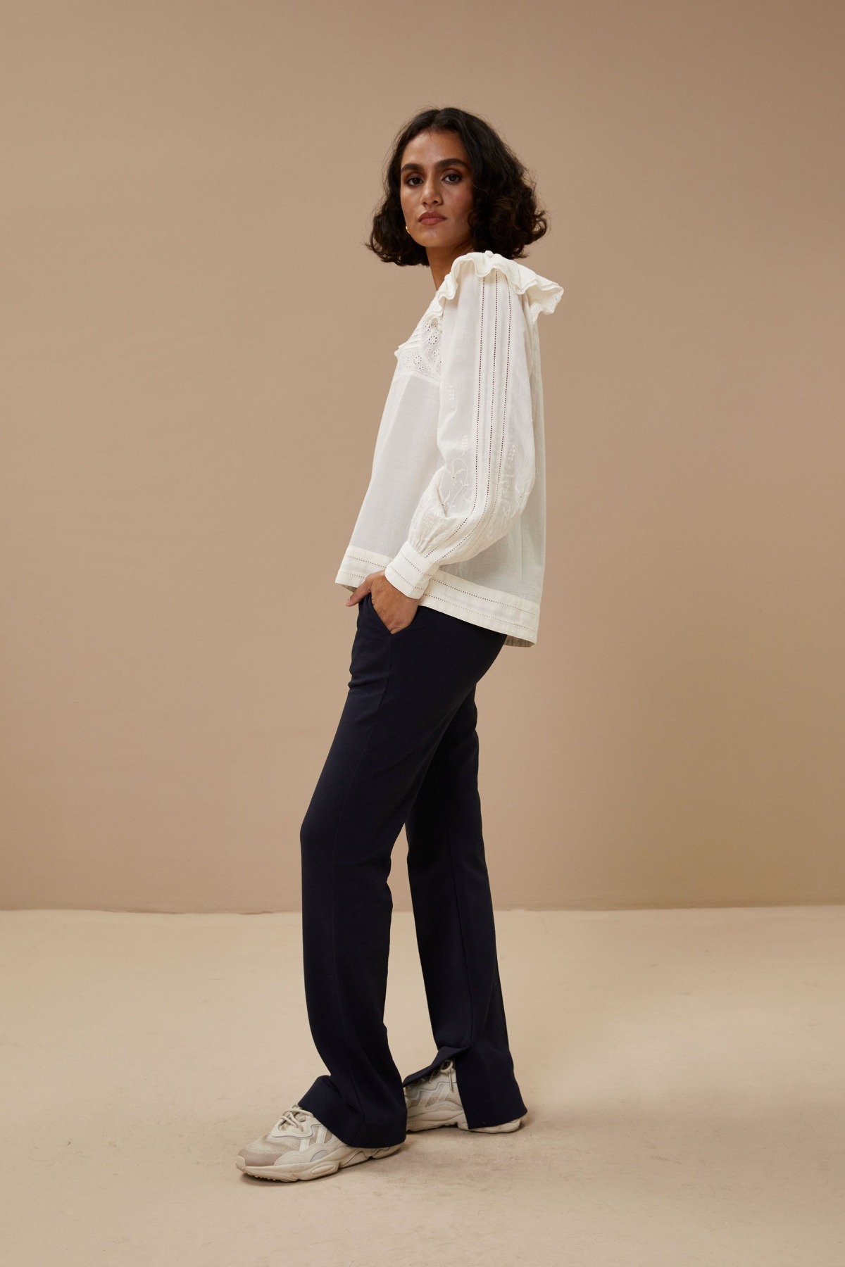by-bar amsterdam - demi blouse - off white 3