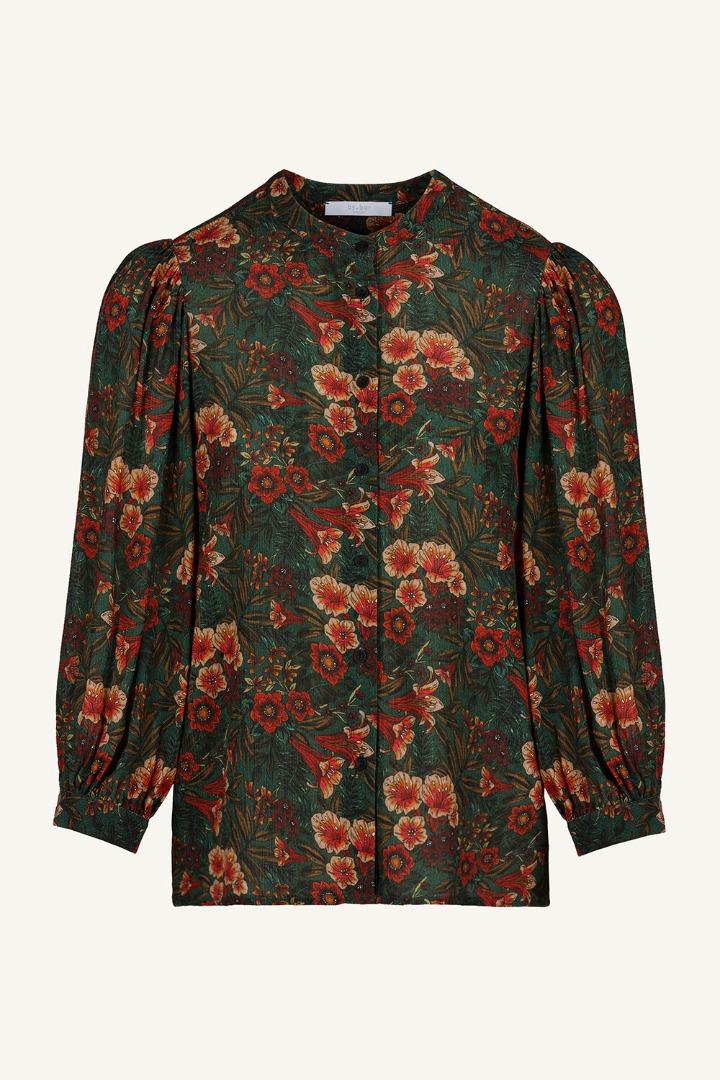 by-bar amsterdam - rikki tropic blouse - tropic print 4