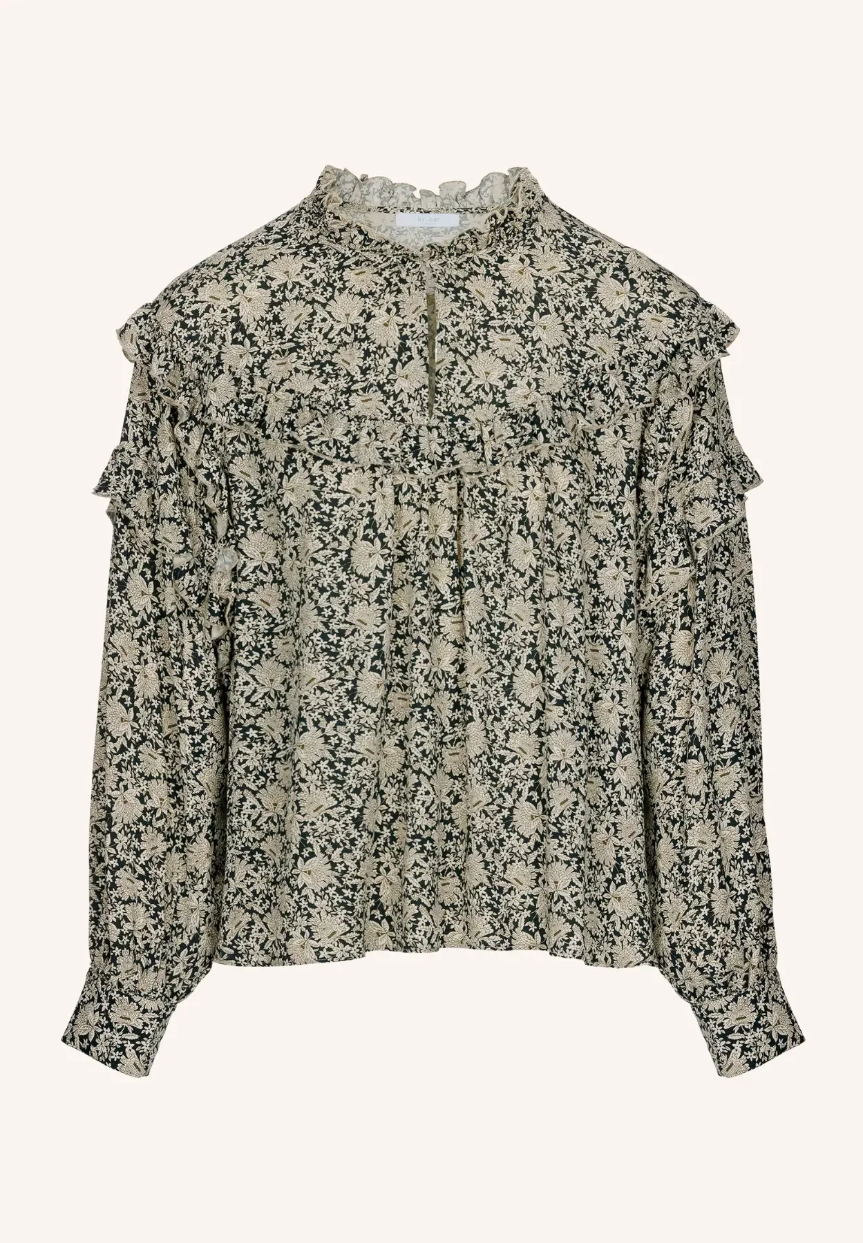 by-bar amsterdam - eline butterfly blouse - butterfly print 6