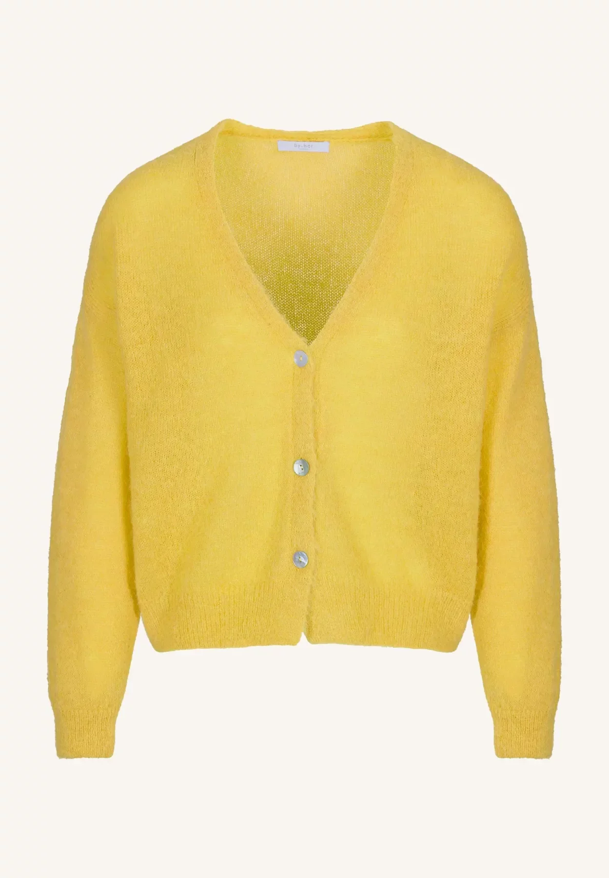 by-bar amsterdam - liv cardigan - misted yellow 5