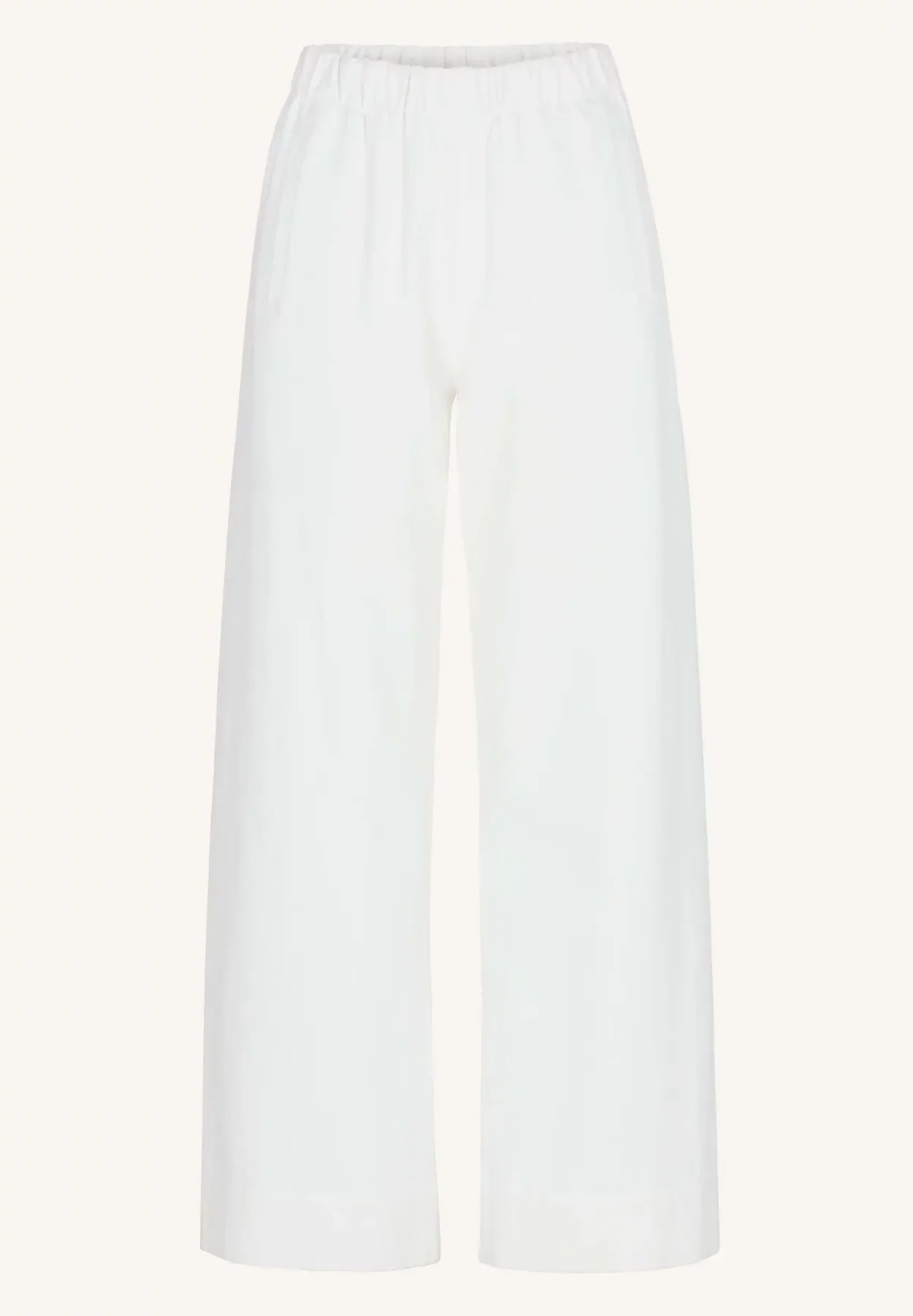 by-bar amsterdam - mees twill pant - off white 4