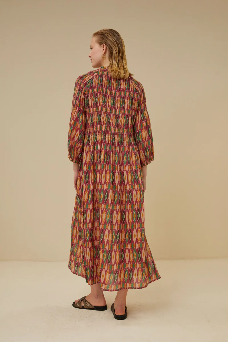 by-bar amsterdam - loulou summer ikat dress | summer ikat print 5