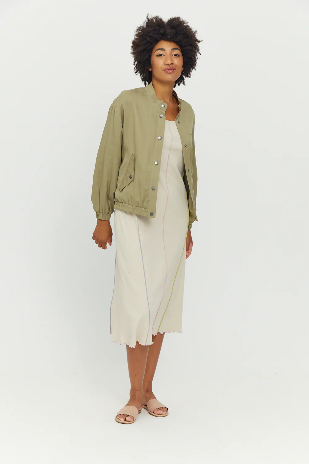 MAZINE - SALLEY JACKET - Moss 4