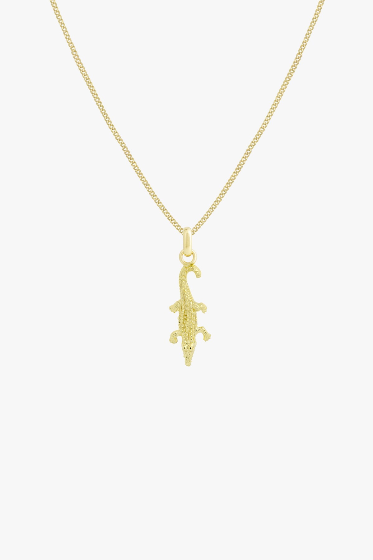 wildthings collectables - Crocodile pendant gold plated 2