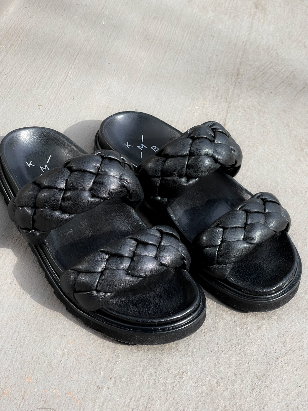 KMB Shoes - Sandale BRONX - black