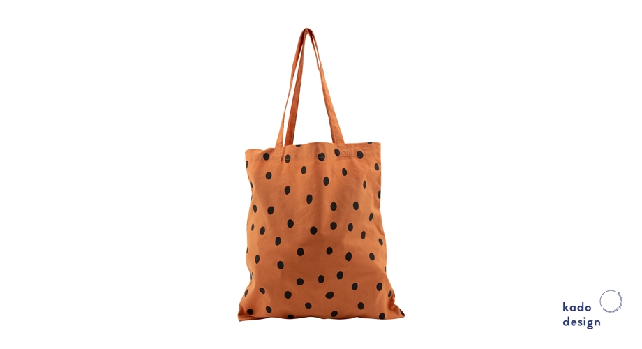 Kadodesign - Cotton Bag Sticky Lemon Freckles Carrot Orange