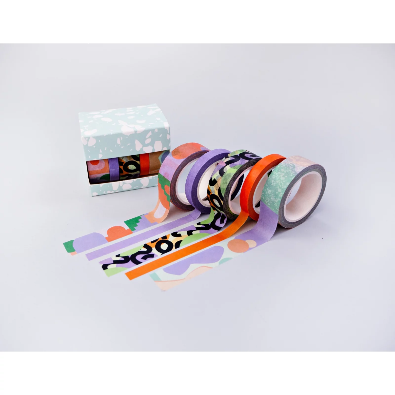 The Completist - Pastell Cities Washi Tape Set 2