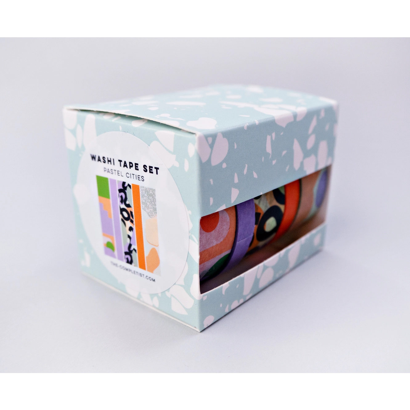 The Completist - Pastell Cities Washi Tape Set 3