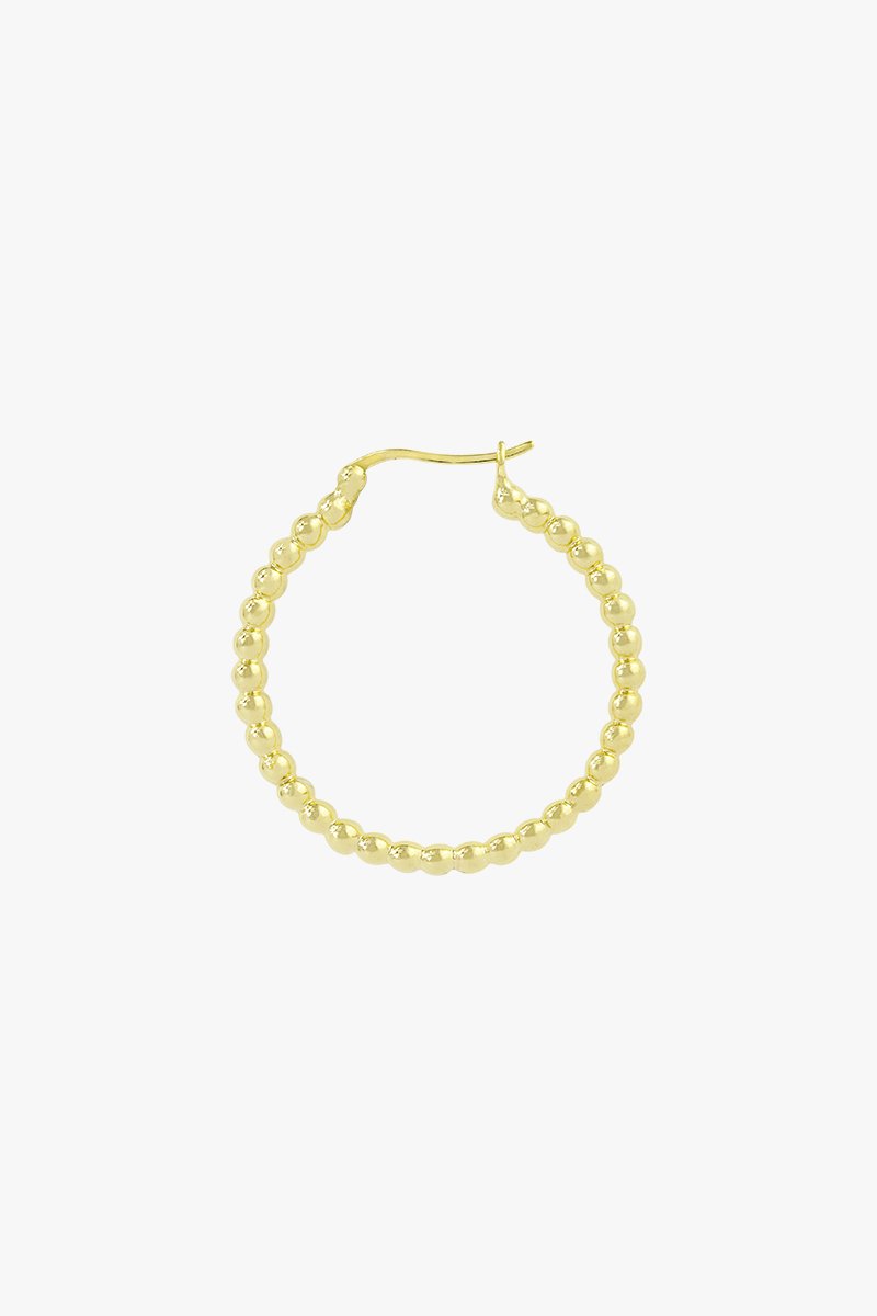 wildthings collectables - Dots hoop gold plated 30mm
